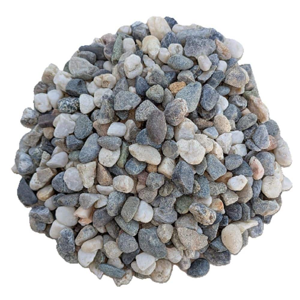 0.50 cu. ft. 40 lbs. 1/2 in. Alpine Glacier Decorative Landscaping Pebble price history on PriceWatchPro