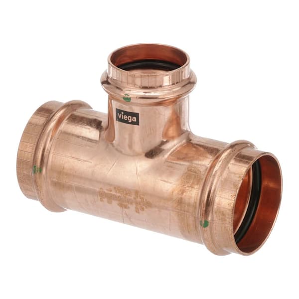 Viega ProPress 2 in. x 2 in. x 1-1/2 in Press Copper Tee