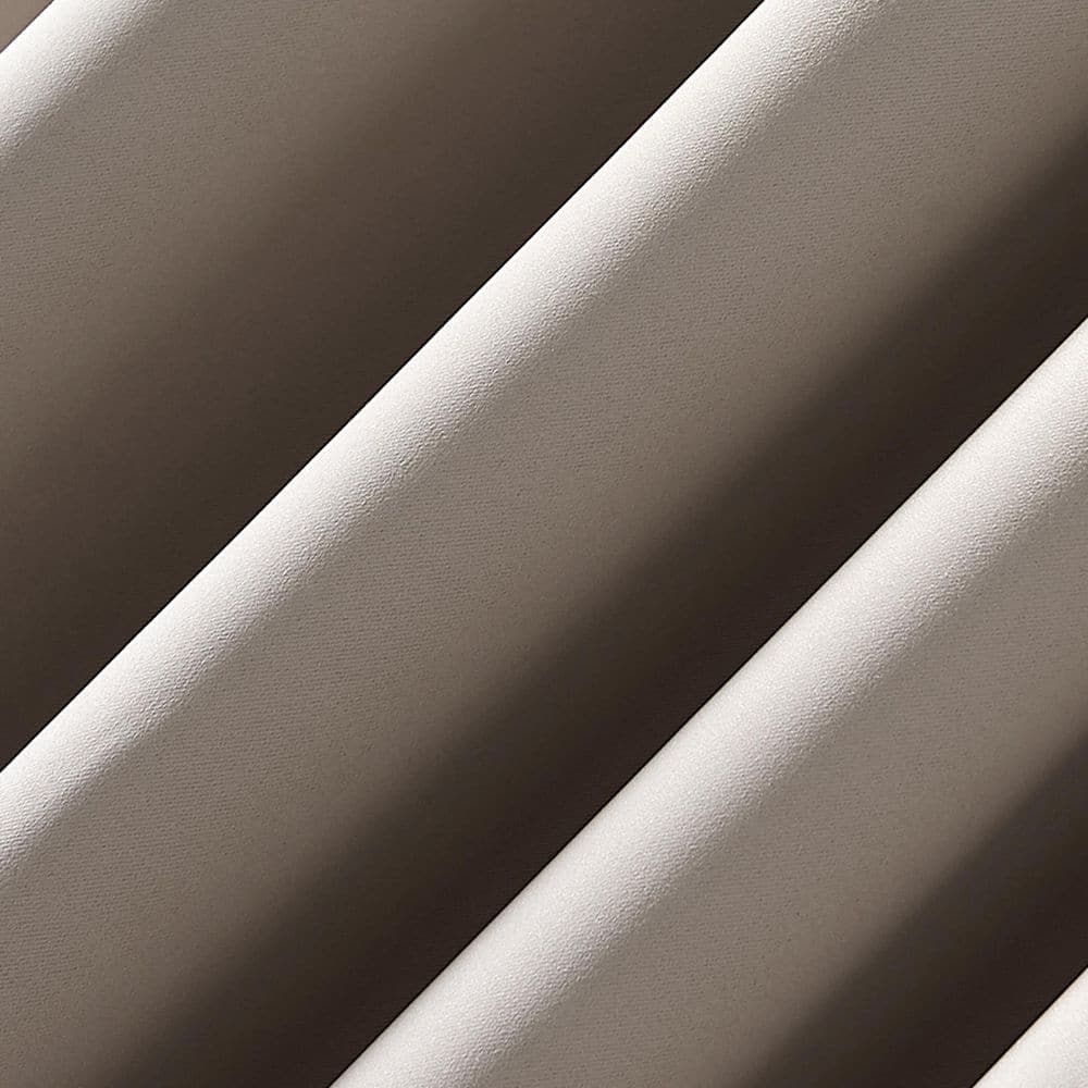 Stone Polyester 52" x 54" Blackout Grommet Curtain Panel