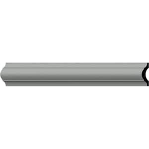 SAMPLE - 1 in. x 12 in. x 3 in. Polyurethane Heaton Panel Moulding