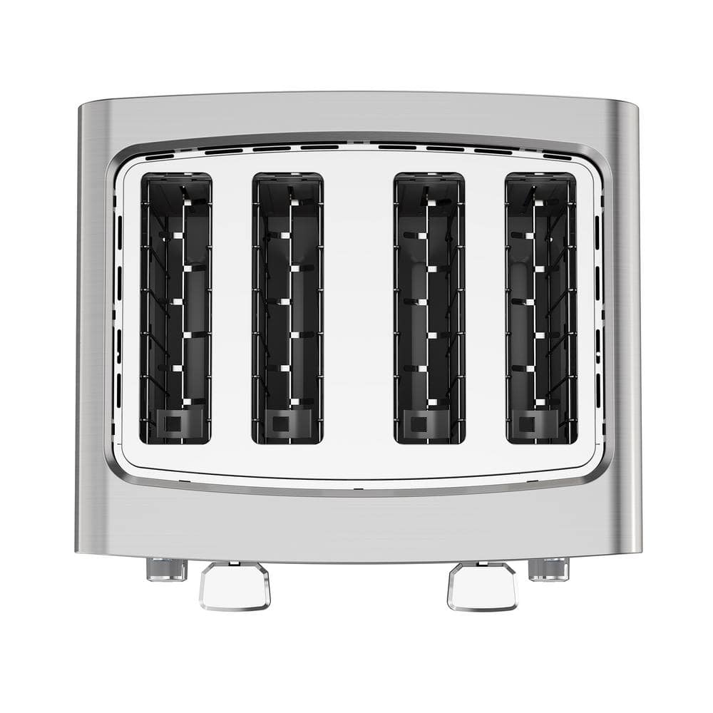 BLACK DECKER 4-Slice Stainless Steel Toaster