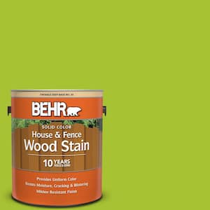 1 gal. #S-G-410 Green Crush Solid Color House and Fence Exterior Wood Stain