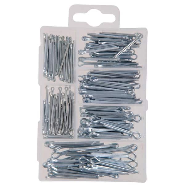 Hillman Zinc Cotter Pin Assorted Kit (180-Pack)