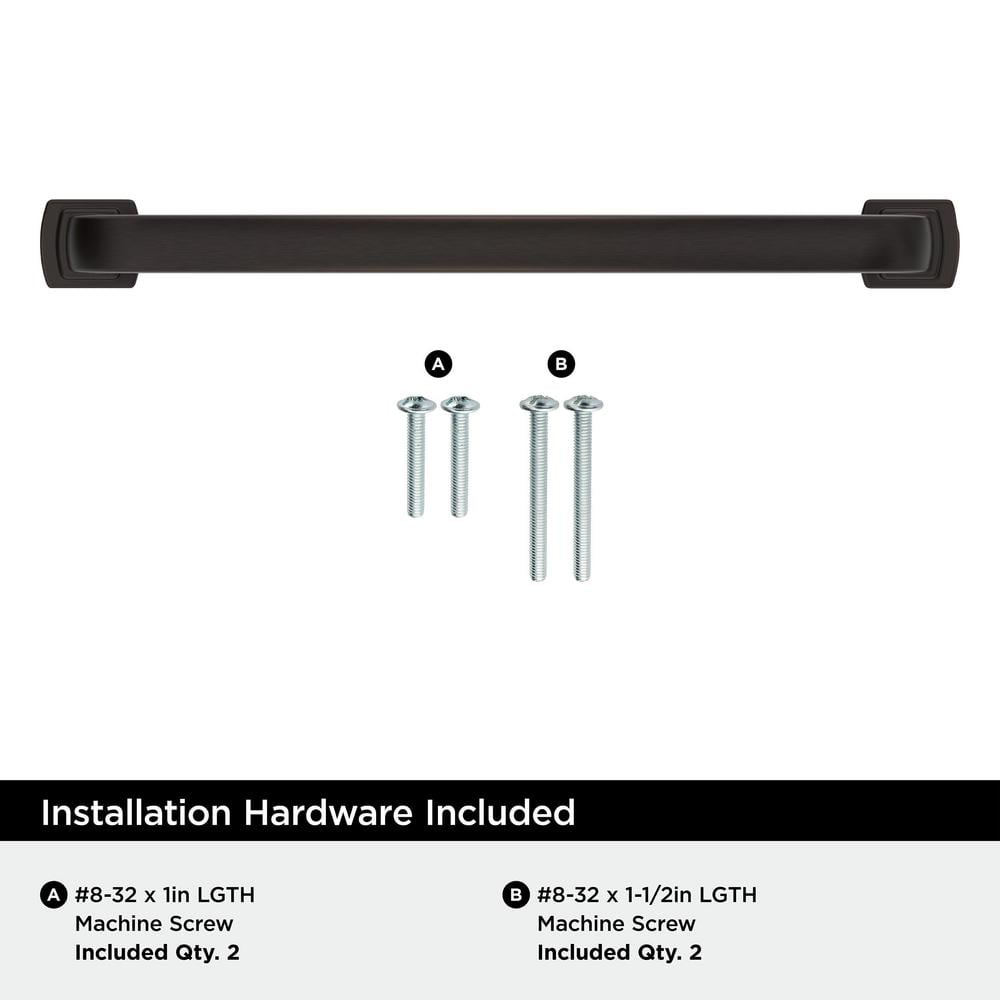 Oil-Rubbed Bronze 6-5/16" Modern Cabinet Pull