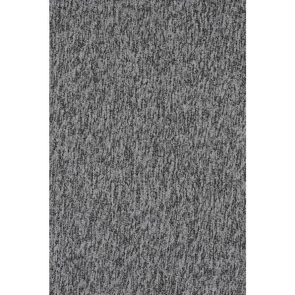 TrafficMaster Viking - Shadow Grey - 12 ft. Wide x Cut to Length 11.5 oz. Olefin Loop Carpet