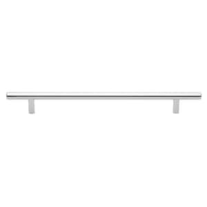 9 in. Polished Chrome Solid Handle Drawer Bar Pulls (10-Pack)