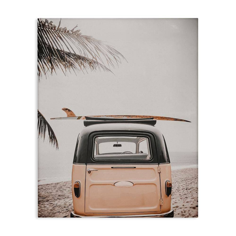 Endless Summer Beach Van by LSR Design Studio Unframed Sports Graphic Art Print 20 in. x 16 in. price history on PriceWatchPro