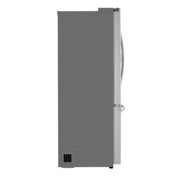 Lg Electronics 23 5 Cu Ft Smart French Door Refrigerator Dual Ice Makers With Craft Ice In Printproof Stainless Steel Counter Depth Lrfxc2416s The Home Depot