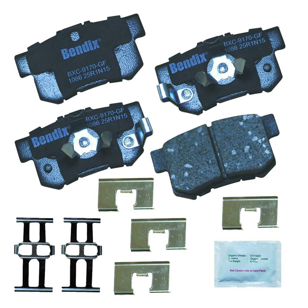 Bendix Premium Copper Free Disc Brake Pad Set CFC1086 - The Home Depot