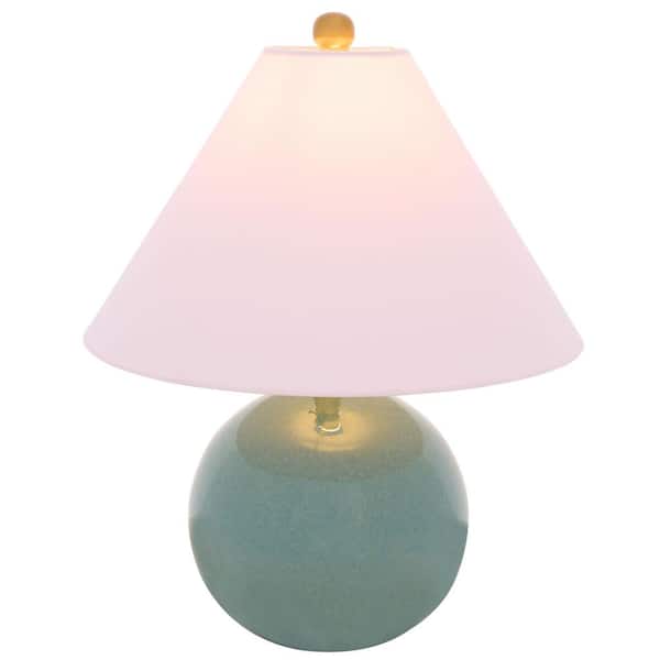 Giana 17.5 in. Blue Table Lamp