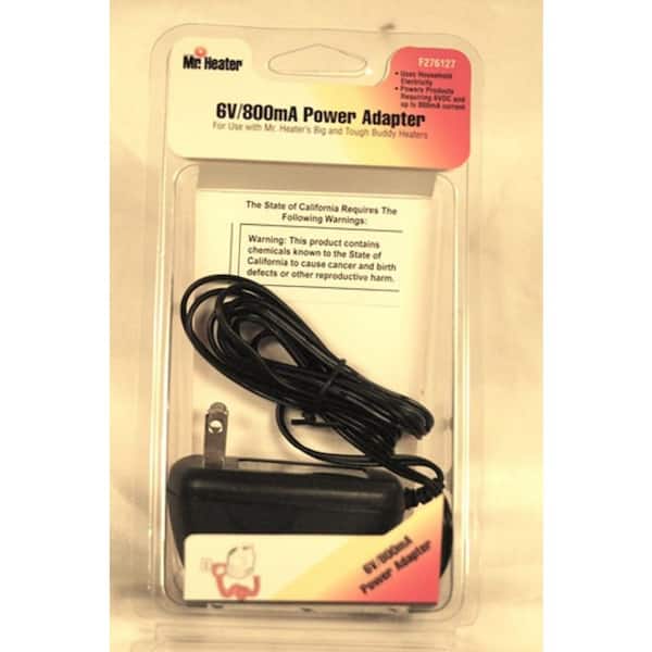 Heater Optional MH18 MH18B Big Buddy Heater #F276127 Power 6V AC Adapter For Mr 