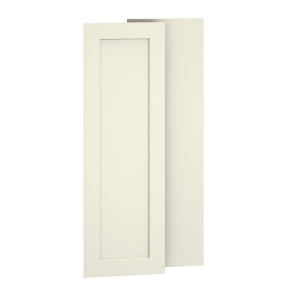 QuickShip Cottage 12 in. W x 0.75 in.  D x 36 in. H Wall Decorative End Panel in Starlight