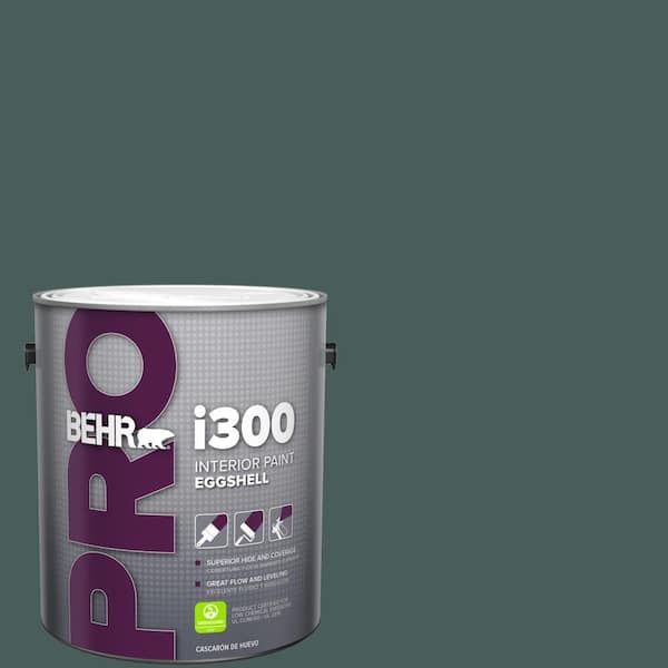 BEHR PRO 1 gal. #N430-7 Silken Pine Eggshell Interior Paint