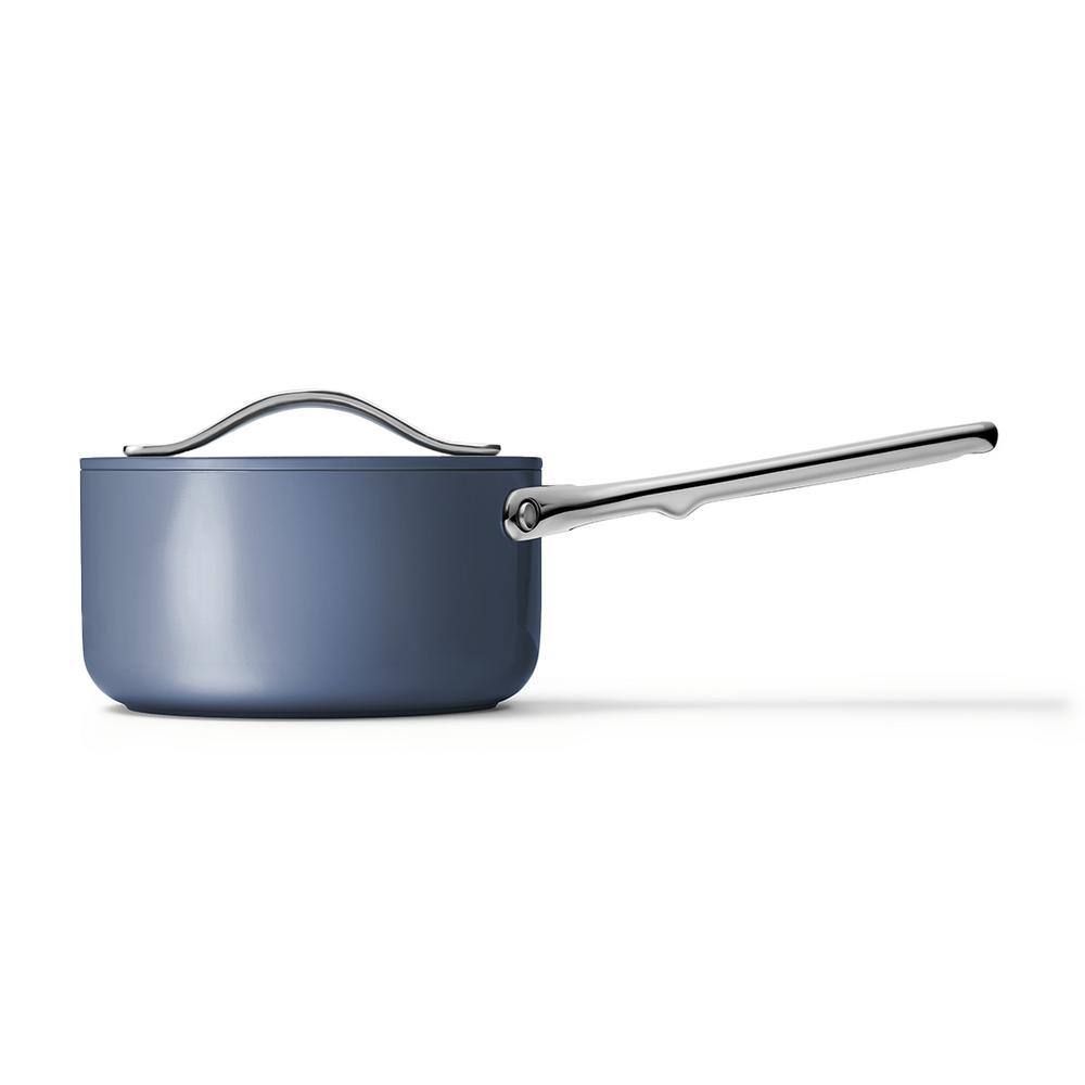 Navy Aluminum Non-Stick Mini Fry and Sauce Pan Set