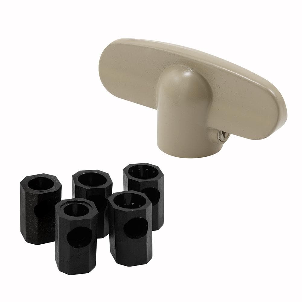 Universal, Driftwood Tee-Crank Casement Window Handle (2-pack) price history on PriceWatchPro