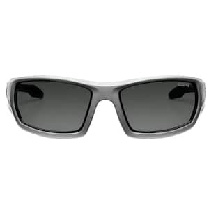Skullerz Odin Matte Grey Frame Smoke Lens Safety Glasses