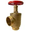 CMI inc 2-1/2 in. Brass Fire Hose Valve (GRV x NH) J281-NL - The Home Depot