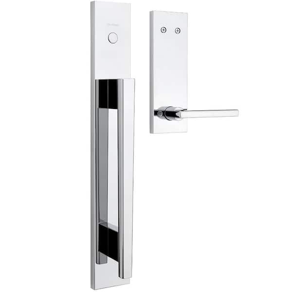Caerus Polished Chrome Non Functioning Dummy Door Handleset