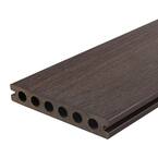 UltraShield Natural Voyager 1 in. x 6 in. x 8 ft. Spanish Walnut Hollow Composite Decking Board