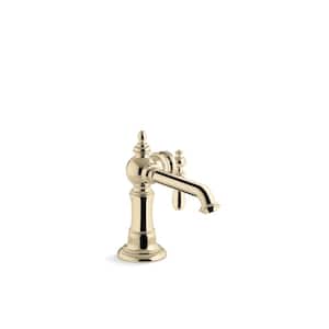 Artifacts Single-Handle Bathroom Sink Faucet 1.5 Gpm in Vibrant French Gold