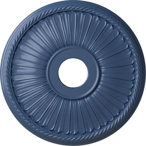 1-7/8" x 20-1/8" x 20-1/8" Polyurethane Berkshire Ceiling Medallion, Hand-Painted Americana