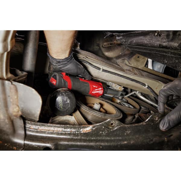 Milwaukee M12 FUEL 12V 3/8 in. Lithium-Ion Brushless Cordless Extended Reach  Ratchet (Tool-Only) 2560-20 - The Home Depot