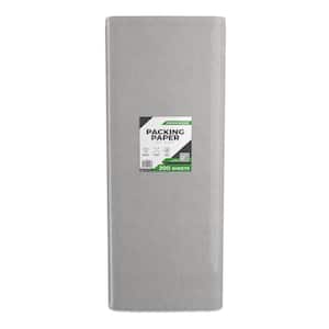 White Packing Paper Sheets for Moving - 10lb - 320 Sheets of Newsprint  Paper - 26 x 17