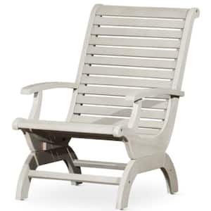 Eucalyptus Wood Plantation Chair without Cushion, Silver Gray