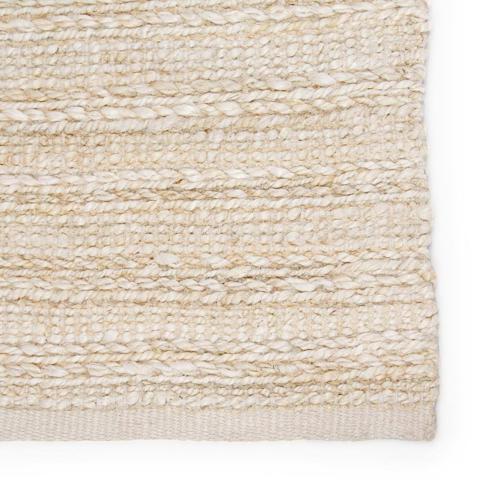 Canterbury Ivory Handmade Flat Woven Jute 8'x10' Area Rug