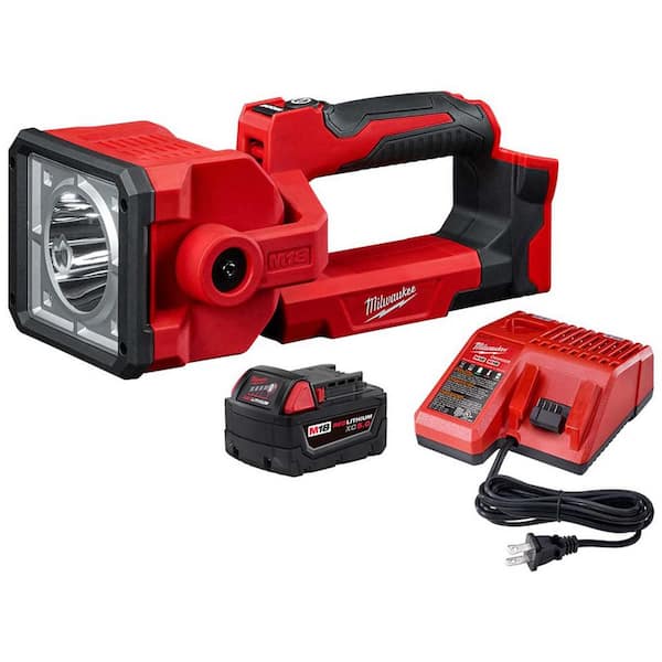 Milwaukee M18 18-Volt 1250-Lumens Lithium-Ion Cordless Search 