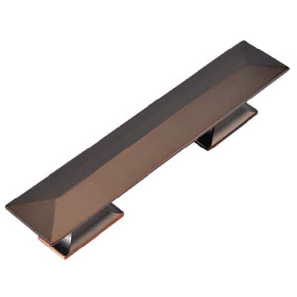 HICKORY HARDWARE 3 in. And 96 mm Center-to-Center Bungalow Refined Bronze Cabinet Pull