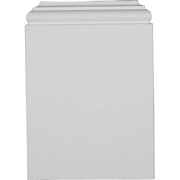 Ekena Millwork 1-7/8 in. x 7-3/8 in. x 10-1/4 in. Polyurethane Traditional Plinth Block