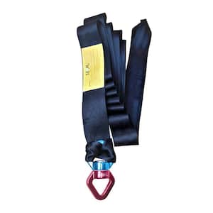 Hanging Black Nylon Straps with Metal Carabiners, Set of 2, 1 unit - Kroger