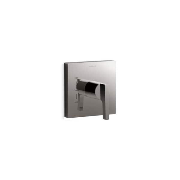 KOHLER Honesty Lever 1-Handle Wall-Mount Tub and Shower Trim Kit in Polished Chrome (Valve Not Included)