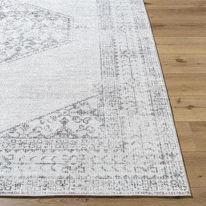 Olympic Off-White Traditional 2 ft. x 4 ft. Indoor Area Rug