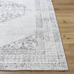 Olympic Off-White Traditional 5 ft. x 7 ft. Indoor Area Rug