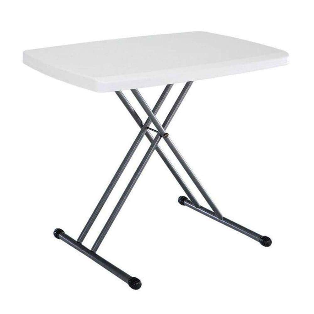 Portable Plastic Folding Table white – Beitzone