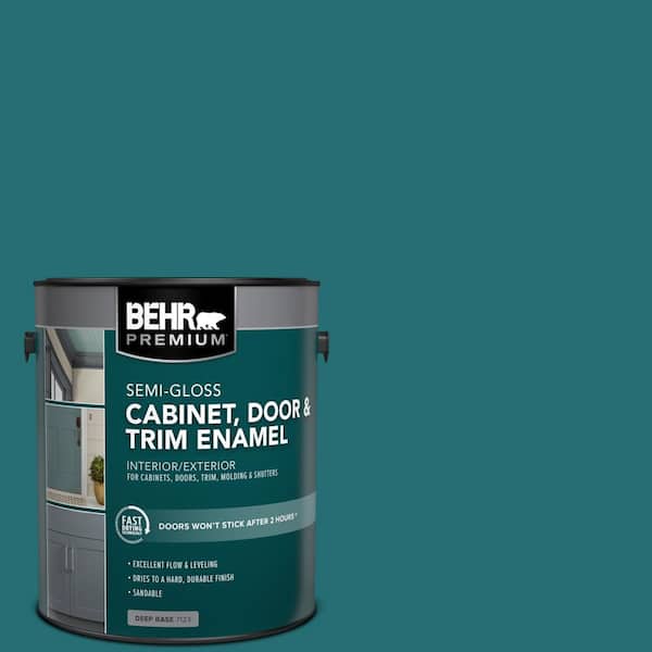 1 gal. #M460-7 Antigua Semi-Gloss Enamel Interior/Exterior Cabinet, Door & Trim Paint