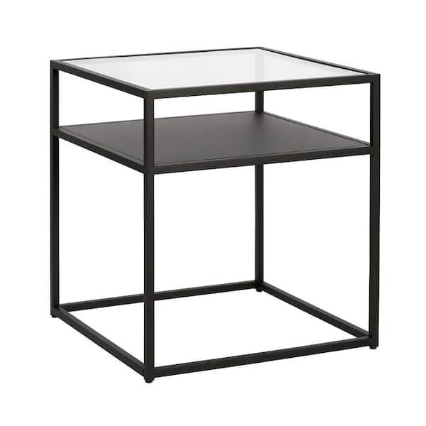 Meyer Cross Ada Side Table Blackened Bronze St0357 The Home Depot