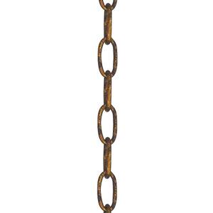 Hand Applied Venetian Golden Bronze Extra Heavy Duty Decorative Chain