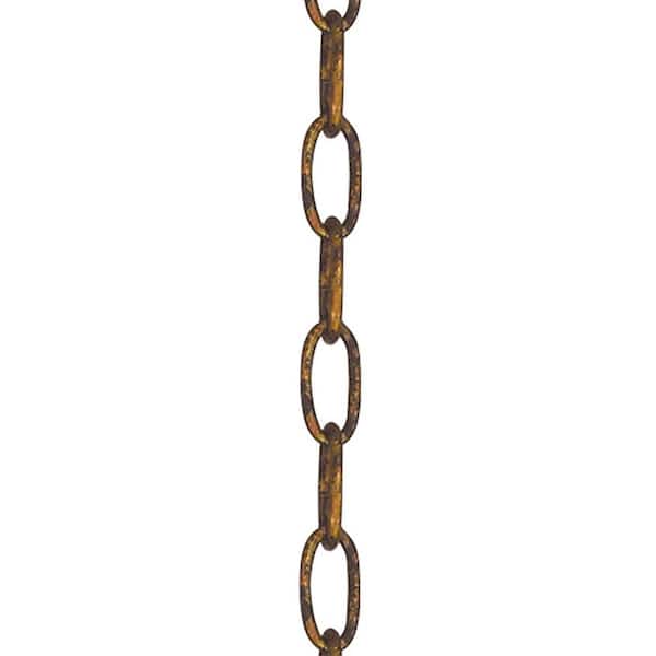 Livex Lighting Hand Applied Venetian Golden Bronze Extra Heavy Duty Decorative Chain
