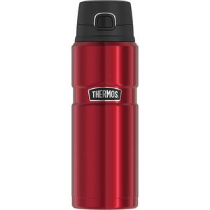 24 oz. Matte Red Stainless Steel King Vacuum-Insulated Water Bottle