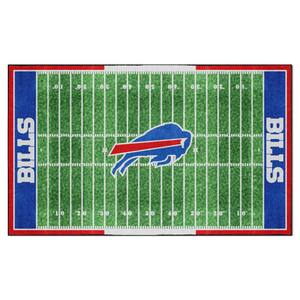 FANMATS NFL - Buffalo Bills 30 in. x 72 in. Indoor Ticket Runner Rug 23113  - The Home Depot