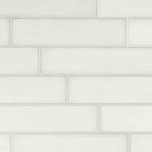 Stacy Garcia Olimar Bianco 3.93 in. x 15.74 in. Matte Porcelain Wall Tile (7.74 sq. ft./Case)