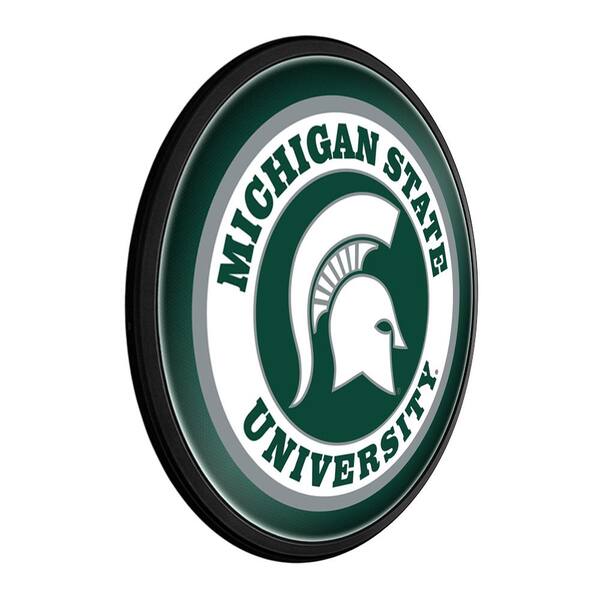 Michigan State Spartans 18'' x 14'' Logo Slimline Illuminated Wall Sign