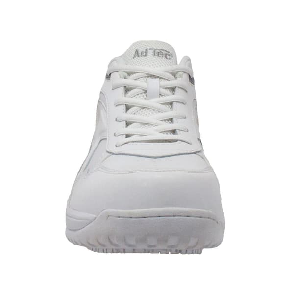 AdTec Men's Uniform Slip Resistant Athletic Shoes White Size 12(W