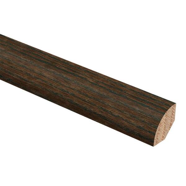 Zamma Barista Brown Oak 3/4 in. Thick x 3/4 in. Wide x 94 in. Length Hardwood Quarter Round Molding