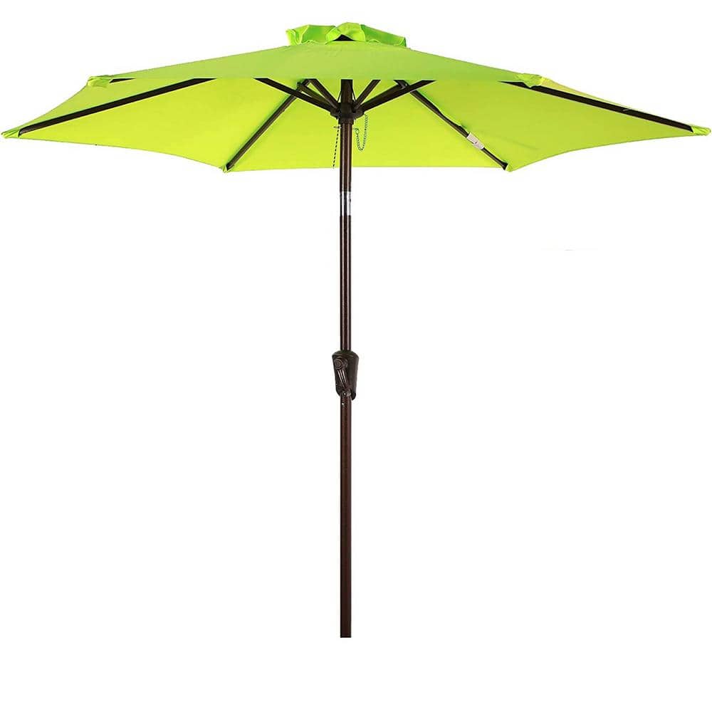 7.5 ft. Market Patio Umbrella in Lime Green