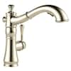 Delta Cassidy Single-Handle Pull-Out Sprayer Kitchen Faucet In Polished ...