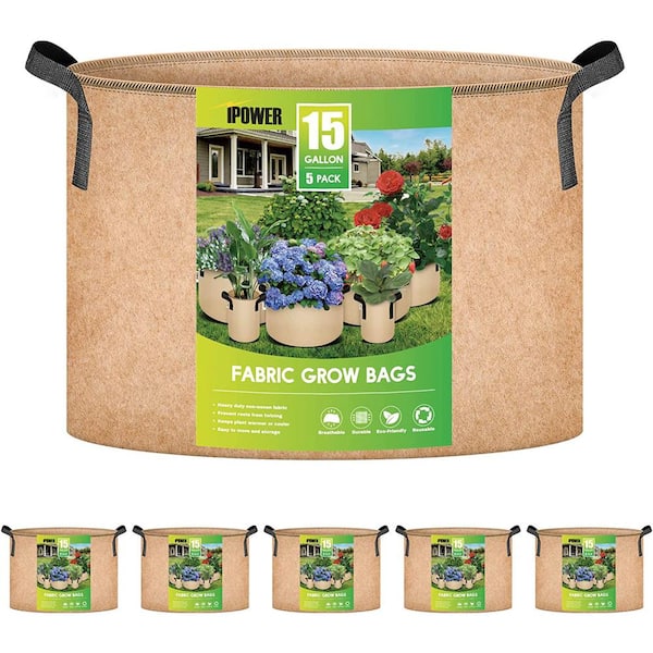 Sunnydaze 10-gallon Garden Grow Bag With Handles Nonwoven